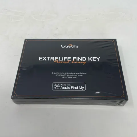 ExtreLife Find Key Tracker (MFK02) Works with Apple Find My - Black