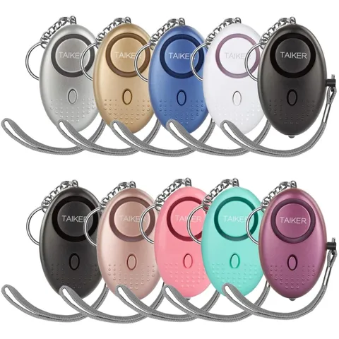 Portable 140DB Keychain Alarm - Colorful Personal Safety Device for All Ages