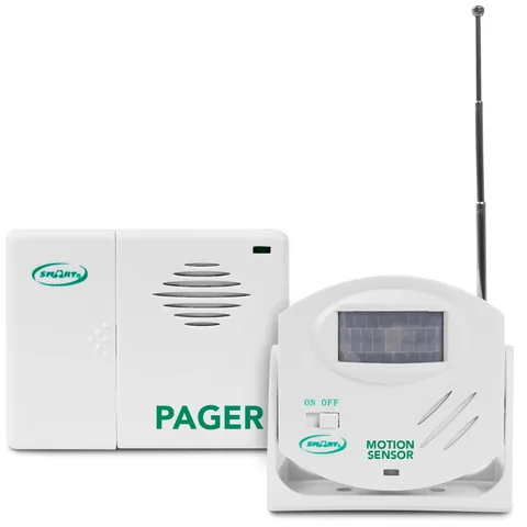 Wireless Motion Sensor Alarm System with Pager for Fall Prevention & Wandering |