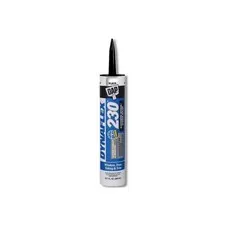 DAP DYNAFLEX 230 Black Latex Door Siding Window Sealant 10.1oz 7079818280/ 12 PK