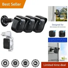 Comprehensive Blink Outdoor Camera Mount Set - 360° Adjustability for Safety