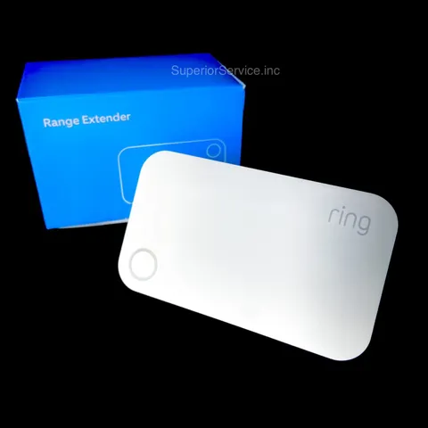 Ring Alarm Range Extender 2nd Gen For Wifi Home Security Systems 5AT2S8 White