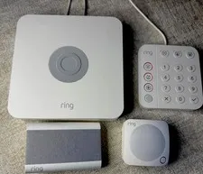 Ring Wireless Smart Home Security System Alarm Base Keypad & WiFi Extender Alexa
