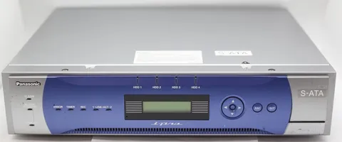 Used Panasonic WJ-ND300A Network DISK Recorder LAN IP Video Security