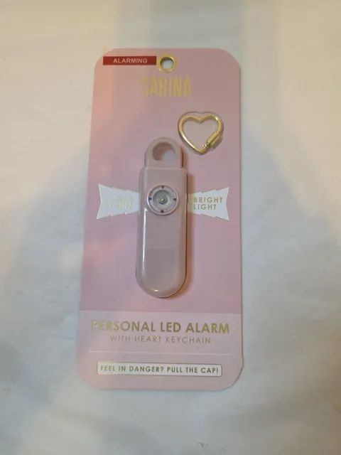 Sarina Loud Personal Alarm And Bright Light With Keychain