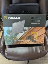 Vosker V300 Ultimate 4G LTE Autonomous Outdoor Security Camera Black