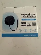 SeeVision Window IP Surveillance Camera 2.4/5GHz Wi-Fi Black Indoor/Outdoor
