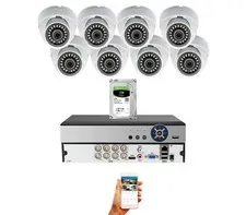 Evertech 1080p 8 Camera Security Surveillance CCTV System 2TB