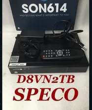 Speco D8VN2TB 8 Channel HD-TVI 4K Digital Video Recorder with 2TB HDD TESTED!