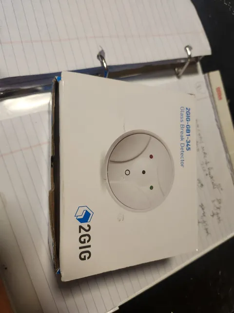 New In Box 2GIG-GB1-345 Wireless Glass Break Detector