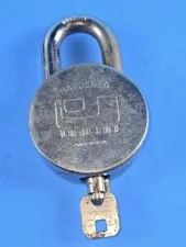 Unican Hardened Steel Padlock with Key USA
