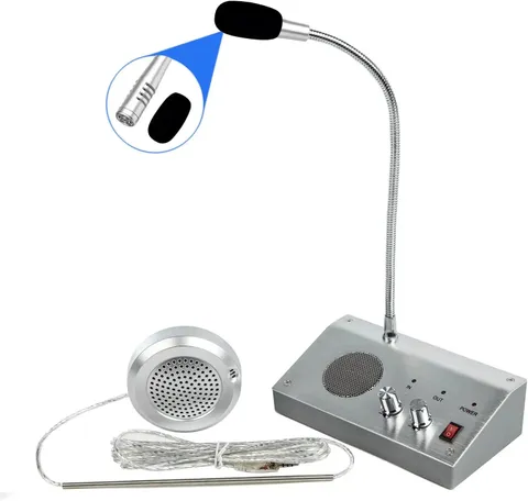 E340 Home Security Dual-Way Interphone System Zero-Touch Loudspeaker for Bank Co