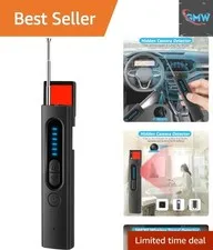 Versatile Anti-Spy & Bug Detector with 5 Sensitivity Levels - Ideal for Travel