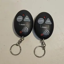 (2) LaserShield Keychain Remote Control - BRAND NEW Model KCR-0011502 -security