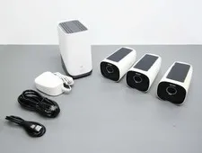 eufy eufyCam S330 T88721W1 Solar Power Wire-Free Security 3-Camera Kit