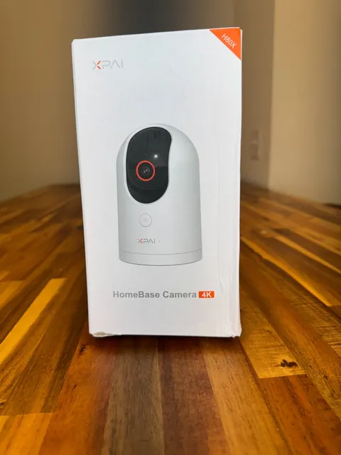 XPAI 4K Security Camera, 64G Built-in Storage - NEW/OPEN BOX