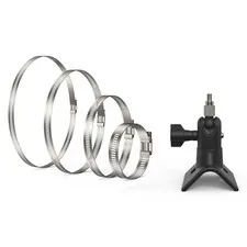 Holicfun No-Drill Outdoor Security Camera Pole Mount, Universally Compatible ...