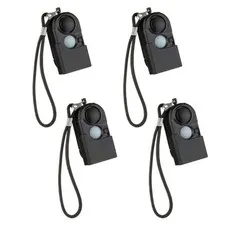 4 Pcs Camping Travel Portable  PIR Infrared Motion Sensor Detector Alarm1139