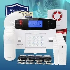 HOMSECUR APP Controlled Wireless &wired WIFI 4G SMS Autodial Burglar Alarm Syste