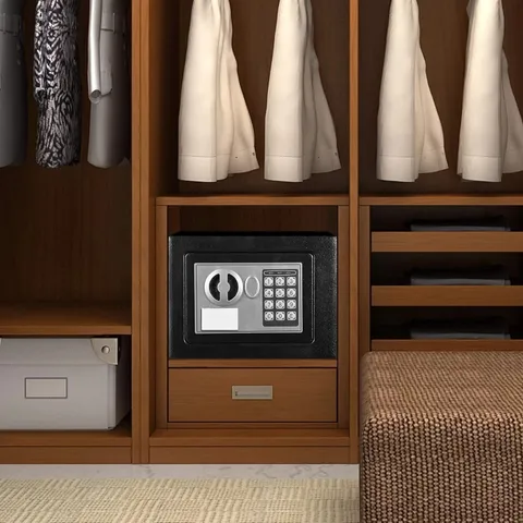 Caja Fuerte Grandes Cajas Fuertes Digitales De Seguridad Contra Fuego Dinero NEW