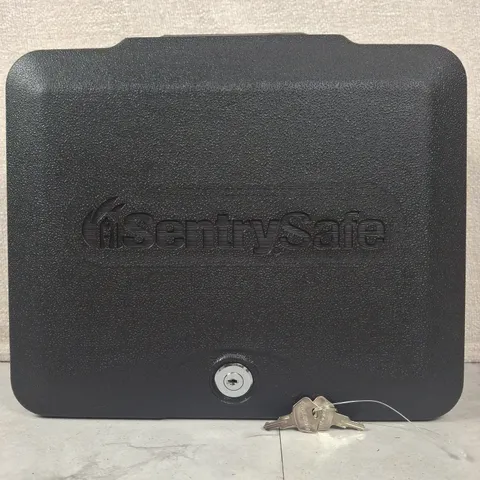 SentrySafe Fire-Resistant Lock Box Model BY-631462 Manual Key Lock USA 12×10×6" 