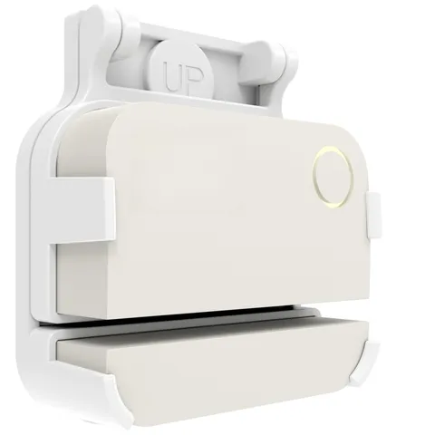 Garage Door Bracket for Ring Alarm Contact Sensor 2nd Gen – White Mount with ...