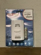 Water Alarm First Alert WA100 Battery Operated Water Alarm New Sealed NOB