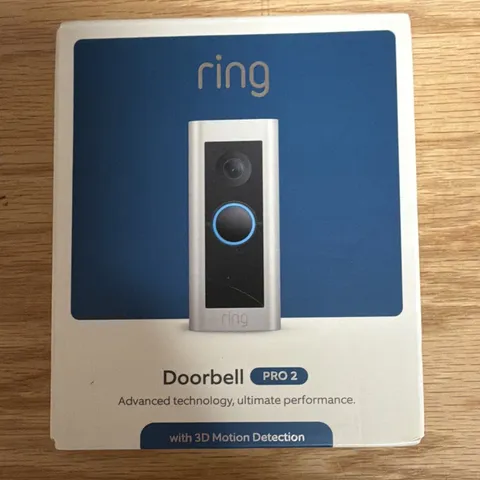 Ring Pro 2 Video Doorbell - Satin Nickel Brand New