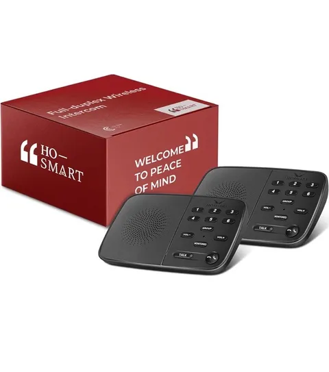 Hosmart UltraSpeak Intercom Wireless 2025 Two-Way Real-time Intercom 2 Stations