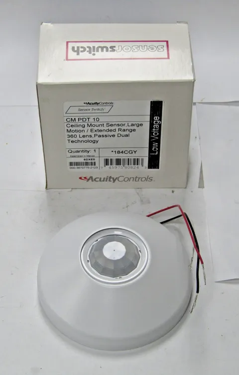 🙌 NEW ACUITY CONTROLS CEILING MOUNT OCCUPANCY SENSOR 360° LENS  CM PDT 10