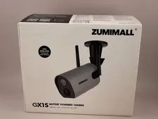 ZUMIMALL GX1S Completely Wireless Battery Powered Camera w/ Night Vision - GREY