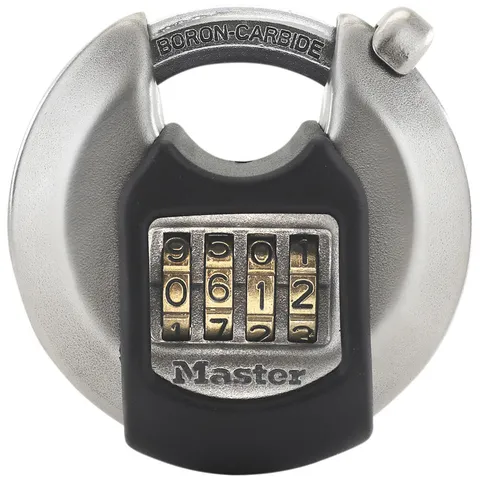 Master Lock M40EURDNUM Excell™ 4 Digit 70mm Combination Lock Disc