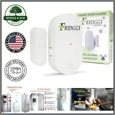 Battery Powered Freezer Alarm with Contact Sensor and Adjustable Volume Levels
