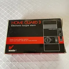 Vintage Home Guard 3 Electronic Burglar Alarm By Wonder NOS Open Box