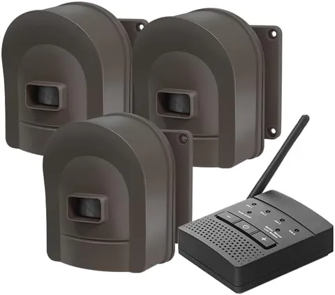 1/2 Mile Hosmart Driveway Alarm Wireless Sensor System & Driveway Sensor Alert