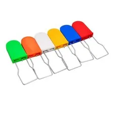 Plastic Padlock Wire Seals Security Pack of 100 Multicolor