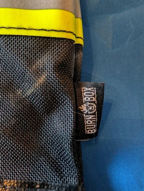 Burnbox Fireproof Waterproof Bag 7.5" x 10" New Drawstring