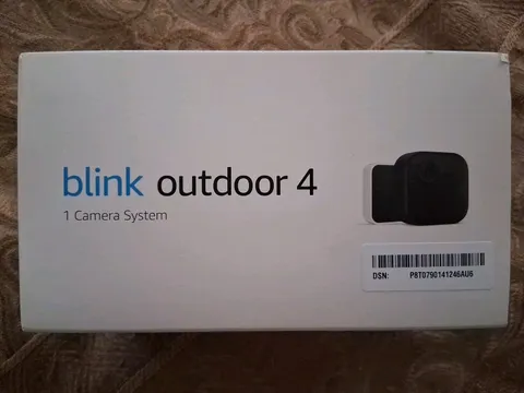 Blink Outdoor 4 (4th Gen) Wire-free Smart Security Camera - Black (B0B1N5HW22)