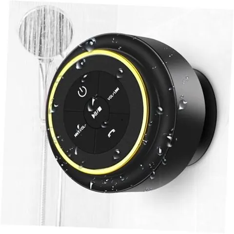 Bluetooth Shower Speaker, Portable Waterproof Speakers with Suction Cup, 