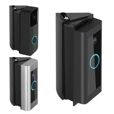 Adjustable 30 to 55 Degree Doorbell Angle Mount Compatible with Video Doorbel...