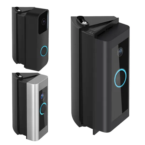 Adjustable 30 to 55 Degree Doorbell Angle Mount Compatible with Video Doorbel...