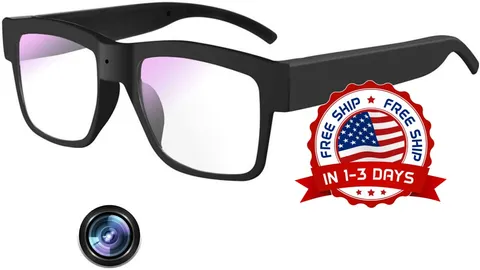 Lentes con Camara Espia Escondida Oculta Espejuelos Espias Grabador Escondida