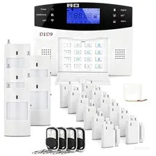 4G WiFi GSM Alarm System with App Control