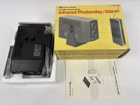 Safe House Infrared Photorelay Alarm 49-310. New In Box. User Manual Included