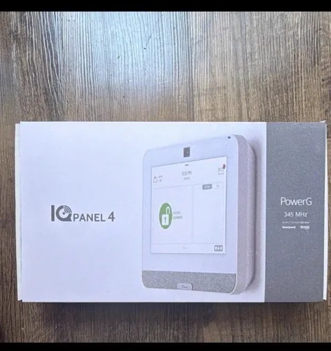 IQ Panel IQ Panel 4 PowerG 7in Touchscreen Alarm Panel, Wi-Fi Bluetooth Z-Wave