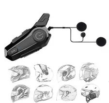 Motorcycle Bluetooth Headset Intercom 2-Way 400M Wireless Helmet Dirt Bike