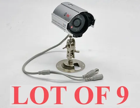 Q-See 4*QD28414 5*QD28414W Weatherproof Day and Night Color CCD Camera LOT 9