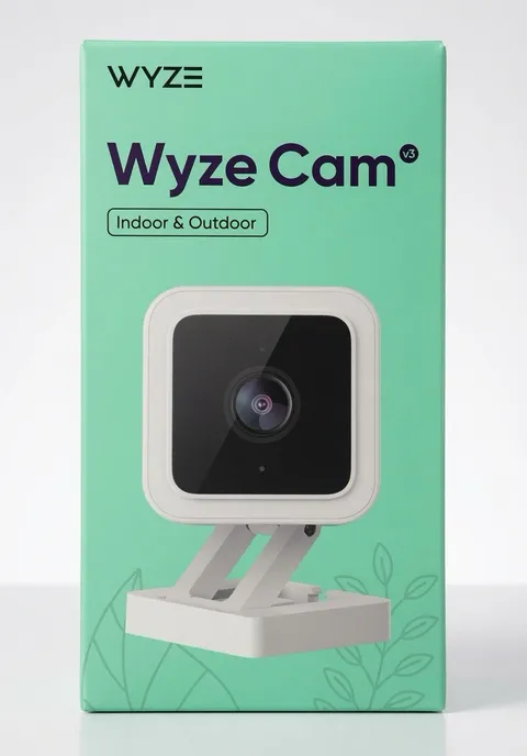 WYZE Cam v3 with Color Night Vision, Wired 1080p HD Indoor/Outdoor Video Camera