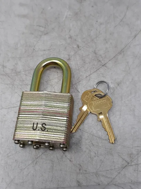 Skilcraft Padlock AA59487-2S | Solid Steel Case | Government Standard AA59487