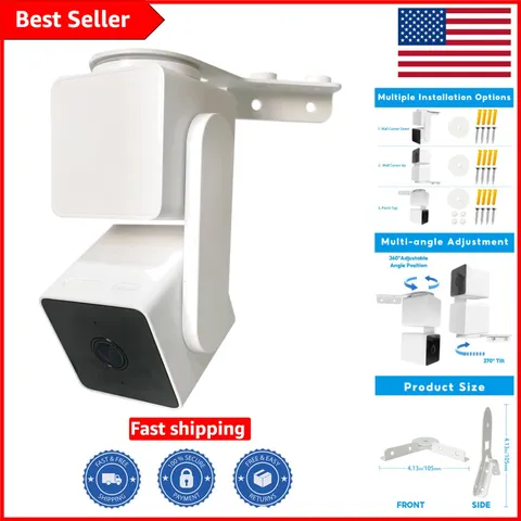 Sturdy Wall Mount for Wyze Cam Pan - Expand Your Surveillance  Efficiently